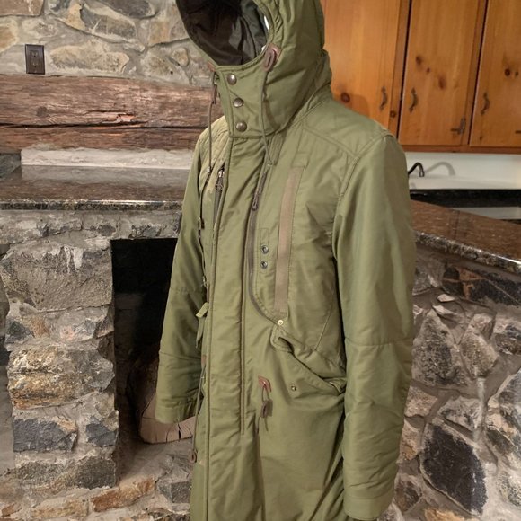 Ralph Lauren RLX olive green coat - Picture 6 of 15